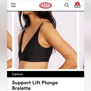 Support Lift Plunge Bralette